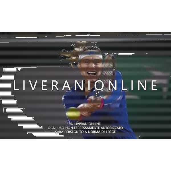 Roland Garros 2020, Grand Slam tournament - Tennis Internationals, 29 September 2020 Roland Garros stadium, paris, france, Italy Photo showing: Aryna Sabalenka of Belarus in action @LM/DPPI/DPPI/Rob Prange AG ALDO LIVERANI SAS