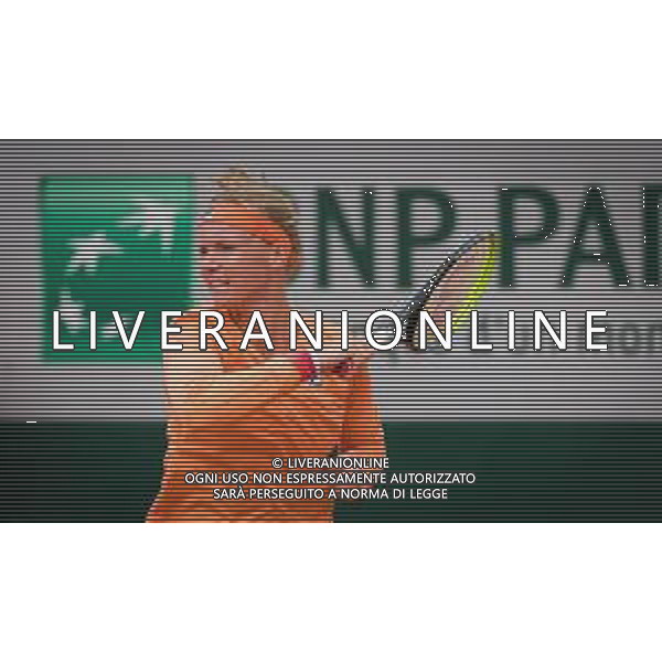 Roland Garros 2020, Grand Slam tournament - Tennis Internationals, 30 September 2020 Roland Garros stadium, paris, france, Italy Photo showing: Kiki Bertens of the Netherlands in action @LM/DPPI/DPPI/Rob Prange AG ALDO LIVERANI SAS