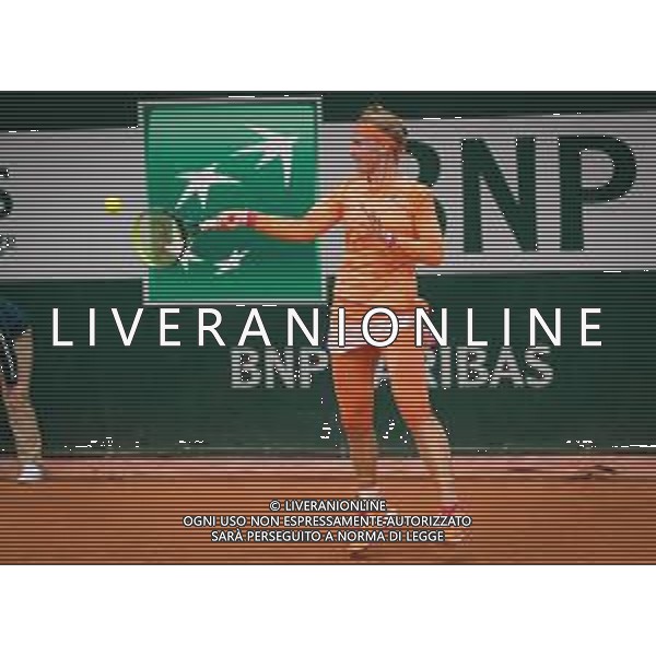 Roland Garros 2020, Grand Slam tournament - Tennis Internationals, 30 September 2020 Roland Garros stadium, paris, france, Italy Photo showing: Kiki Bertens of the Netherlands in action @LM/DPPI/DPPI/Rob Prange AG ALDO LIVERANI SAS