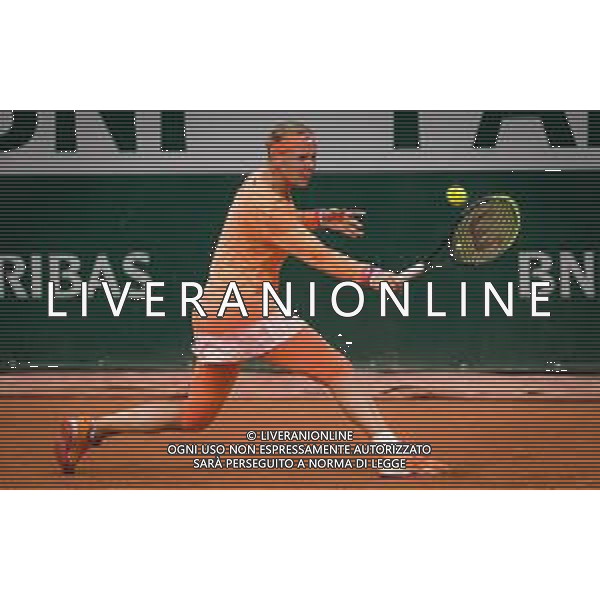 Roland Garros 2020, Grand Slam tournament - Tennis Internationals, 30 September 2020 Roland Garros stadium, paris, france, Italy Photo showing: Kiki Bertens of the Netherlands in action @LM/DPPI/DPPI/Rob Prange AG ALDO LIVERANI SAS