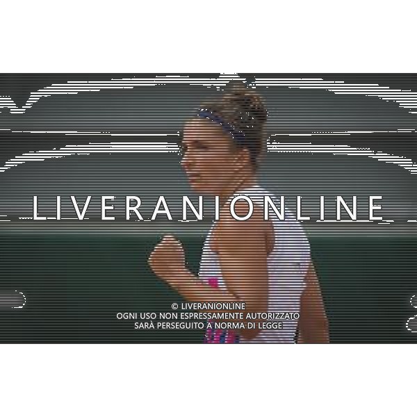 Roland Garros 2020, Grand Slam tournament - Tennis Internationals, 30 September 2020 Roland Garros stadium, paris, france, Italy Photo showing: Sara Errani of Italy in action @LM/DPPI/DPPI/Rob Prange AG ALDO LIVERANI SAS