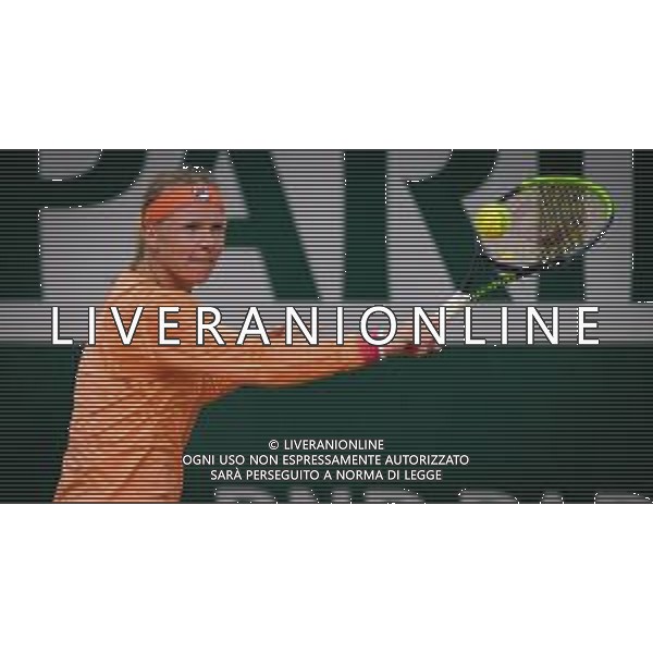 Roland Garros 2020, Grand Slam tournament - Tennis Internationals, 30 September 2020 Roland Garros stadium, paris, france, Italy Photo showing: Kiki Bertens of the Netherlands in action @LM/DPPI/DPPI/Rob Prange AG ALDO LIVERANI SAS