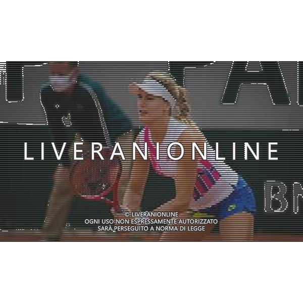 Roland Garros 2020, Grand Slam tournament - Tennis Internationals, 30 September 2020 Roland Garros stadium, paris, france, Italy Photo showing: Eugenie Bouchard of Canada in action @LM/DPPI/DPPI/Rob Prange AG ALDO LIVERANI SAS