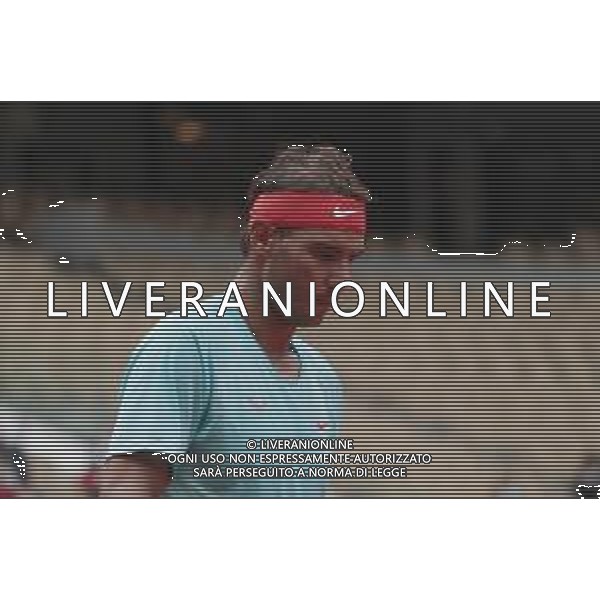 Roland Garros 2020, Grand Slam tournament - Tennis Internationals, 30 September 2020 Roland Garros stadium, paris, france, Italy Photo showing: Rafael Nadal (ESP) @LM/DPPI/DPPI/Stephane Allaman AG ALDO LIVERANI SAS
