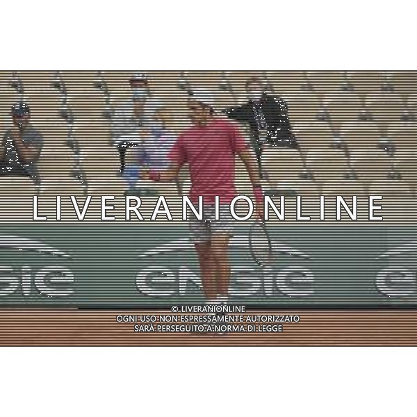 Roland Garros 2020, Grand Slam tournament - Tennis Internationals, 30 September 2020 Roland Garros stadium, paris, france, Italy Photo showing: Federico Coria (ARG) @LM/DPPI/DPPI/Stephane Allaman AG ALDO LIVERANI SAS