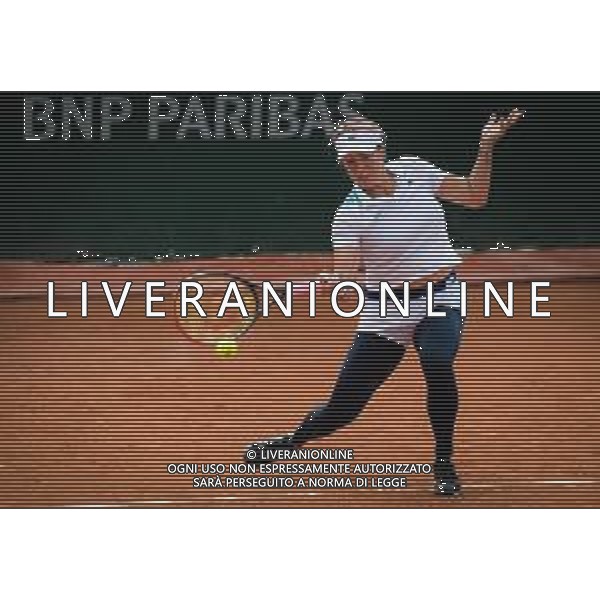 Roland Garros 2020, Grand Slam tournament - Tennis Internationals, 30 September 2020 Roland Garros stadium, paris, france, Italy Photo showing: Anastasia Pavlyuchenkova of Russia in action @LM/DPPI/DPPI/Rob Prange AG ALDO LIVERANI SAS