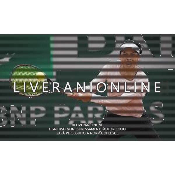 Roland Garros 2020, Grand Slam tournament - Tennis Internationals, 30 September 2020 Roland Garros stadium, paris, france, Italy Photo showing: Su-Wei Hsieh of Chinese Taipeh in action @LM/DPPI/DPPI/Rob Prange AG ALDO LIVERANI SAS