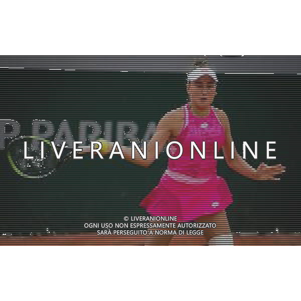 Roland Garros 2020, Grand Slam tournament - Tennis Internationals, 30 September 2020 Roland Garros stadium, paris, france, Italy Photo showing: Kamilla Rakhimova of Russia in action @LM/DPPI/DPPI/Rob Prange AG ALDO LIVERANI SAS