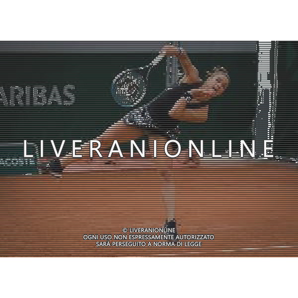 Roland Garros 2020, Grand Slam tournament - Tennis Internationals, 30 September 2020 Roland Garros stadium, paris, france, Italy Photo showing: Maria Sakkari of Greece in action @LM/DPPI/DPPI/Rob Prange AG ALDO LIVERANI SAS