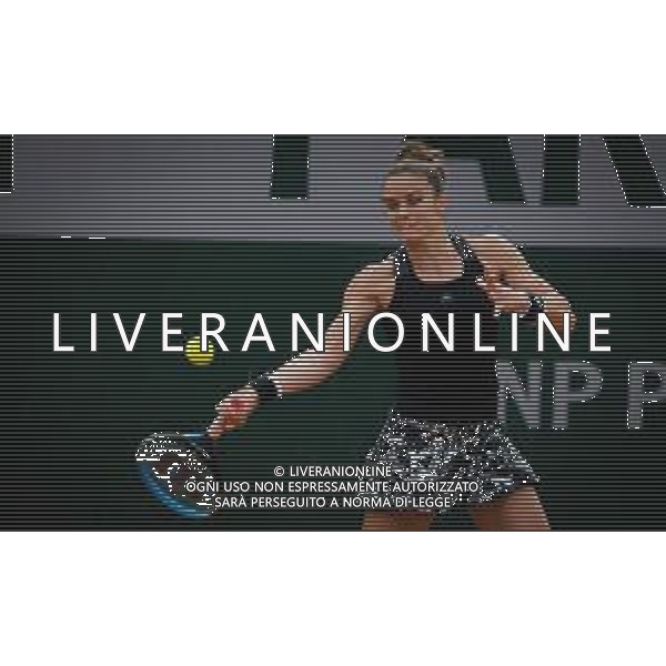 Roland Garros 2020, Grand Slam tournament - Tennis Internationals, 30 September 2020 Roland Garros stadium, paris, france, Italy Photo showing: Maria Sakkari of Greece in action @LM/DPPI/DPPI/Rob Prange AG ALDO LIVERANI SAS