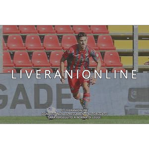 Cremonese vs Arezzo - Coppa Italia 2020/2021, 30 settembre 2020 Cremona, Italia Nella foto: Zan Celar (Cremonese) @LM/Alessio Tarpini AG ALDO LIVERANI SAS