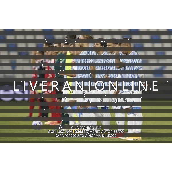 FERRARA 30/09/2020 Spal - Bari secondo turno di Coppa Italia 2020/2021 nella foto: la formazione della spal schierata ©Claudio Zamagni/Agenzia Aldo Liverani / AGENZIA ALDO LIVERANI SAS