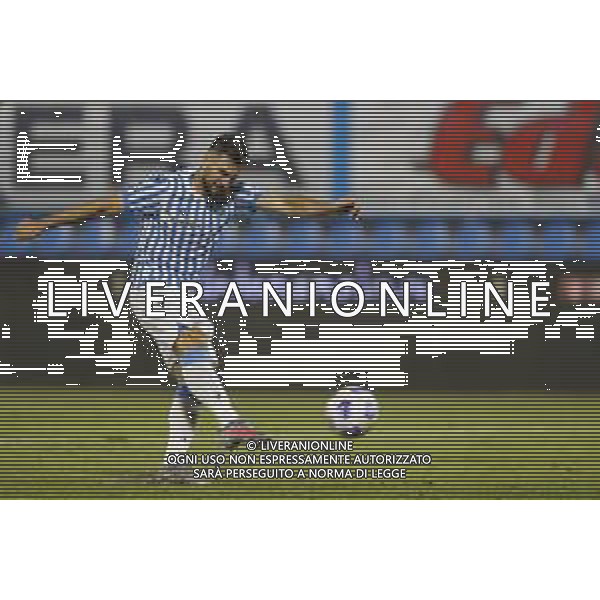 FERRARA 30/09/2020 Spal - Bari secondo turno di Coppa Italia 2020/2021 nella foto: Tomovic batte il rigore decisivo per la vittoria ©Claudio Zamagni/Agenzia Aldo Liverani / AGENZIA ALDO LIVERANI SAS