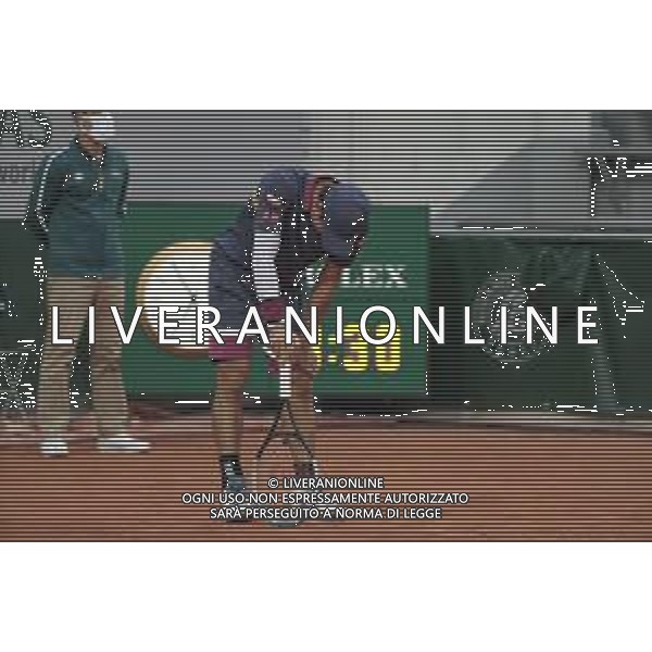 Roland Garros 2020, Grand Slam tournament - Tennis Internationals, 30 September 2020 Roland Garros stadium, paris, france, Italy Photo showing: KEI NISHIKORI (JAP) @LM/DPPI/DPPI/Stephane Allaman AG ALDO LIVERANI SAS