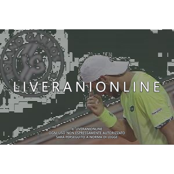 Roland Garros 2020, Grand Slam tournament - Tennis Internationals, 30 September 2020 Roland Garros stadium, paris, france, Italy Photo showing: Stefano TRAVAGLIA (ITA) celebrated his victory @LM/DPPI/DPPI/Stephane Allaman AG ALDO LIVERANI SAS