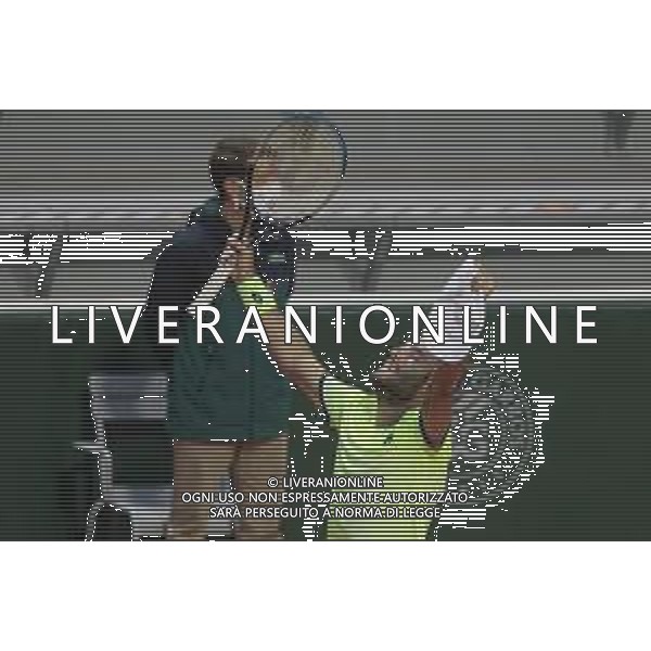 Roland Garros 2020, Grand Slam tournament - Tennis Internationals, 30 September 2020 Roland Garros stadium, paris, france, Italy Photo showing: Stefano TRAVAGLIA (ITA) celebrated his victory @LM/DPPI/DPPI/Stephane Allaman AG ALDO LIVERANI SAS