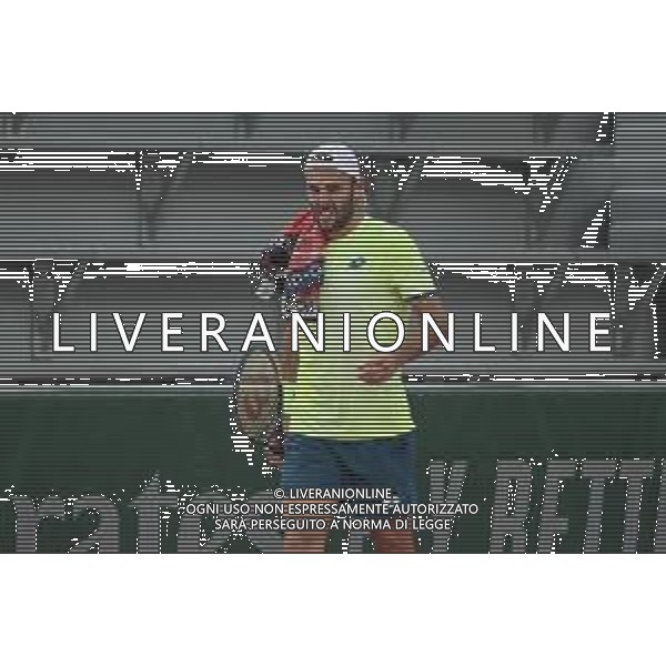 Roland Garros 2020, Grand Slam tournament - Tennis Internationals, 30 September 2020 Roland Garros stadium, paris, france, Italy Photo showing: Stefano TRAVAGLIA (ITA) @LM/DPPI/DPPI/Stephane Allaman AG ALDO LIVERANI SAS