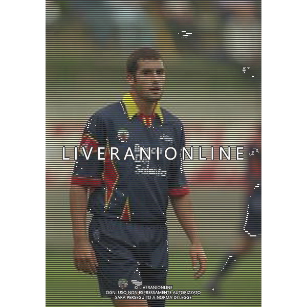 1999 LECCE CALCIO NELLA FOTO CRISTIANO LUCARELLI AG ALDO LIVERANI SAS