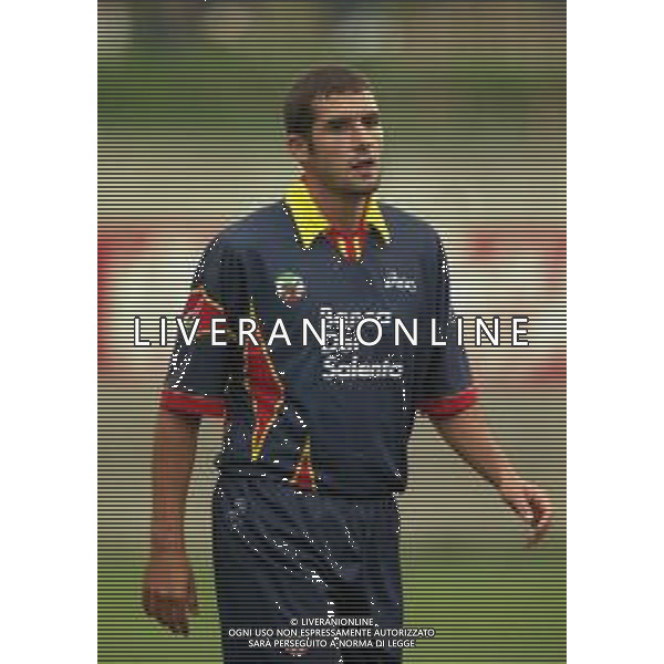 1999 LECCE CALCIO NELLA FOTO CRISTIANO LUCARELLI AG ALDO LIVERANI SAS