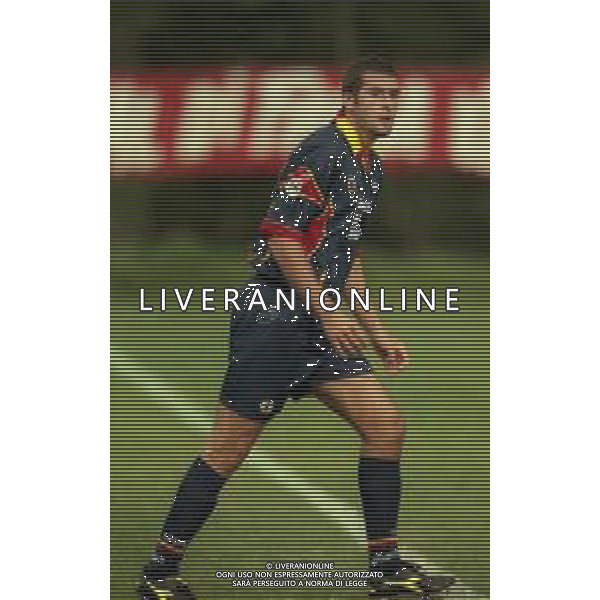 1999 LECCE CALCIO NELLA FOTO CRISTIANO LUCARELLI AG ALDO LIVERANI SAS