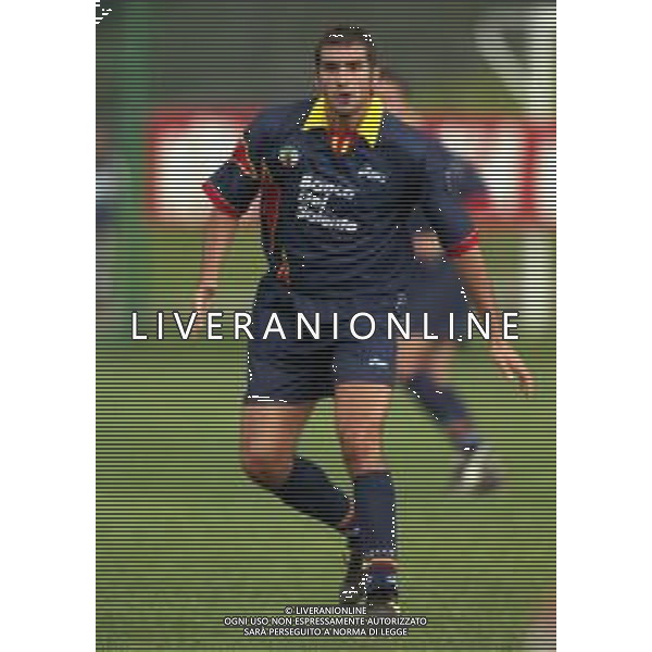 1999 LECCE CALCIO NELLA FOTO CRISTIANO LUCARELLI AG ALDO LIVERANI SAS