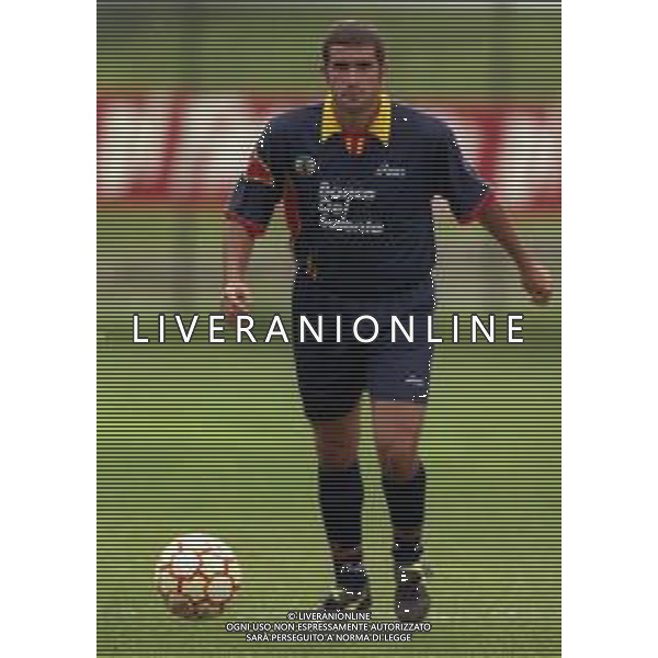 1999 LECCE CALCIO NELLA FOTO CRISTIANO LUCARELLI AG ALDO LIVERANI SAS
