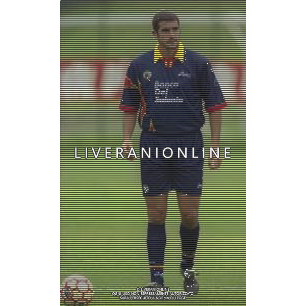 1999 LECCE CALCIO NELLA FOTO CRISTIANO LUCARELLI AG ALDO LIVERANI SAS