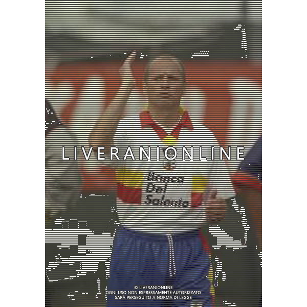 1999 LECCE CALCIO NELLA FOTO ALBERTO CAVASIN ALLENATORE LECCE AG ALDO LIVERANI SAS