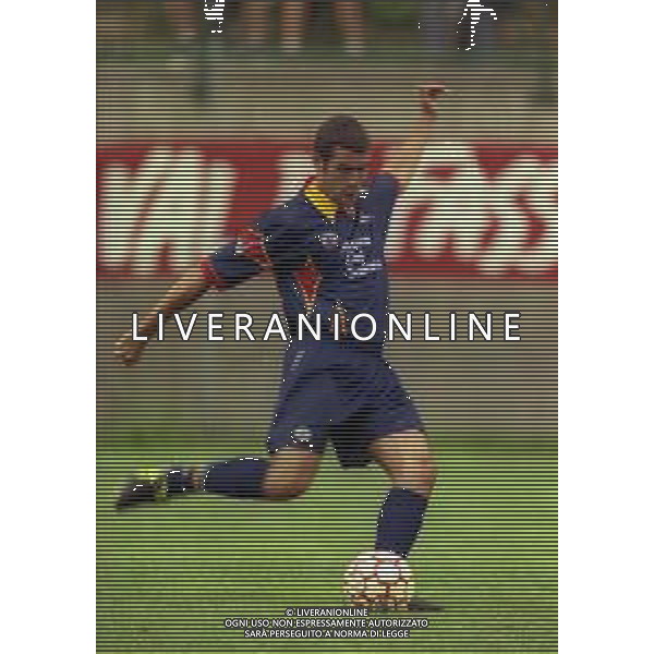 1999 LECCE CALCIO NELLA FOTO CRISTIANO LUCARELLI AG ALDO LIVERANI SAS