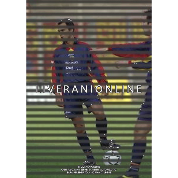 01-11-1998 CREMONA CAMPIONATO DI CALCIO SEIE B CREMONESE LECCE 0-2 NELLA FOTO GIUSEPPE GIANNINI AG ALDO LIVERANI SAS