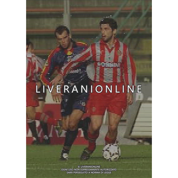 01-11-1998 CREMONA CAMPIONATO DI CALCIO SEIE B CREMONESE LECCE 0-2 NELLA FOTO STEFANO GHIRARDELLO AG ALDO LIVERANI SAS