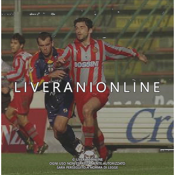 01-11-1998 CREMONA CAMPIONATO DI CALCIO SEIE B CREMONESE LECCE 0-2 NELLA FOTO STEFANO GHIRARDELLO AG ALDO LIVERANI SAS