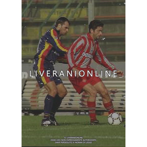 01-11-1998 CREMONA CAMPIONATO DI CALCIO SEIE B CREMONESE LECCE 0-2 NELLA FOTO STEFANO GHIRARDELLO AG ALDO LIVERANI SAS