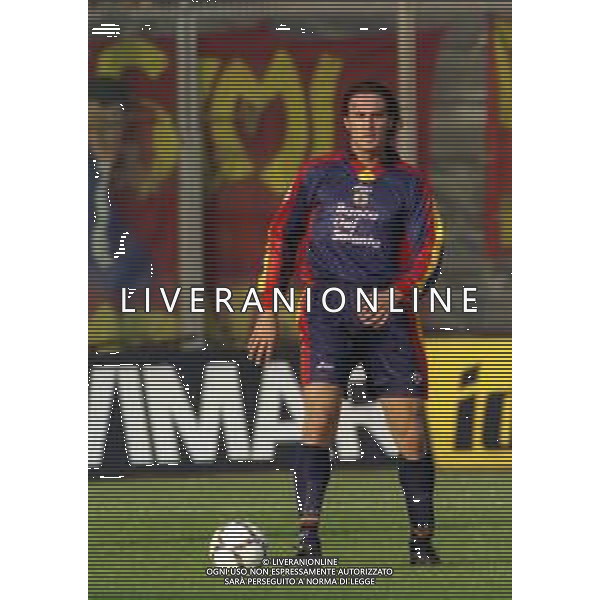 01-11-1998 CREMONA CAMPIONATO DI CALCIO SEIE B CREMONESE LECCE 0-2 NELLA FOTO MARCO ZAMBONI AG ALDO LIVERANI SAS