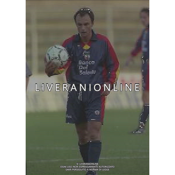 01-11-1998 CREMONA CAMPIONATO DI CALCIO SEIE B CREMONESE LECCE 0-2 NELLA FOTO GIUSEPPE GIANNINI AG ALDO LIVERANI SAS