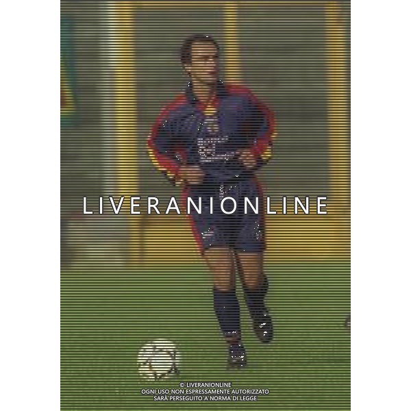 01-11-1998 CREMONA CAMPIONATO DI CALCIO SEIE B CREMONESE LECCE 0-2 NELLA FOTO GIUSEPPE GIANNINI AG ALDO LIVERANI SAS