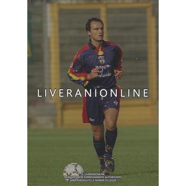 01-11-1998 CREMONA CAMPIONATO DI CALCIO SEIE B CREMONESE LECCE 0-2 NELLA FOTO GIUSEPPE GIANNINI AG ALDO LIVERANI SAS