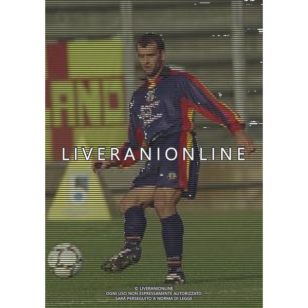 01-11-1998 CREMONA CAMPIONATO DI CALCIO SEIE B CREMONESE LECCE 0-2 NELLA FOTO FRANCESCO BELLUCCI AG ALDO LIVERANI SAS