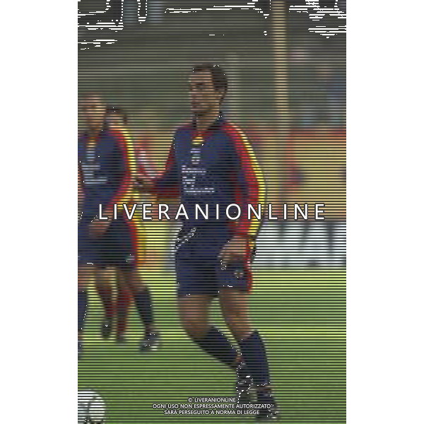 01-11-1998 CREMONA CAMPIONATO DI CALCIO SEIE B CREMONESE LECCE 0-2 NELLA FOTO GIUSEPPE GIANNINI AG ALDO LIVERANI SAS