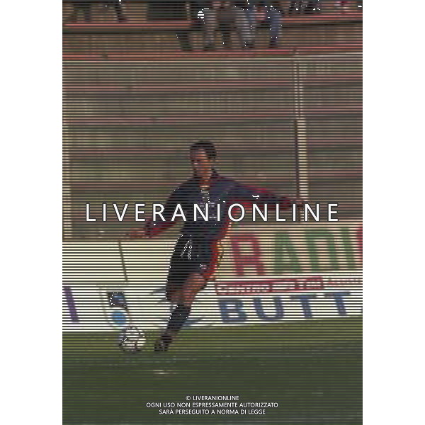 01-11-1998 CREMONA CAMPIONATO DI CALCIO SEIE B CREMONESE LECCE 0-2 NELLA FOTO GIUSEPPE GIANNINI AG ALDO LIVERANI SAS