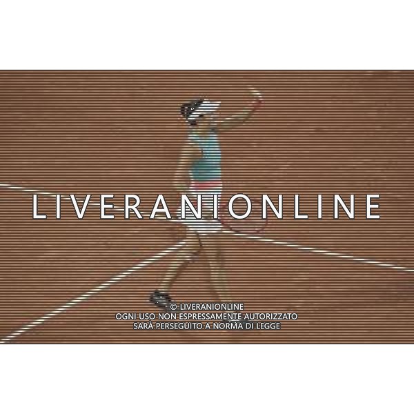 Roland Garros 2020, Grand Slam tournament - Tennis Internationals, 30 September 2020 Roland Garros stadium, paris, france, Italy Photo showing: Caroline Garcia (FRA) celebrated the victory @LM/DPPI/DPPI/Stephane Allaman AG ALDO LIVERANI SAS