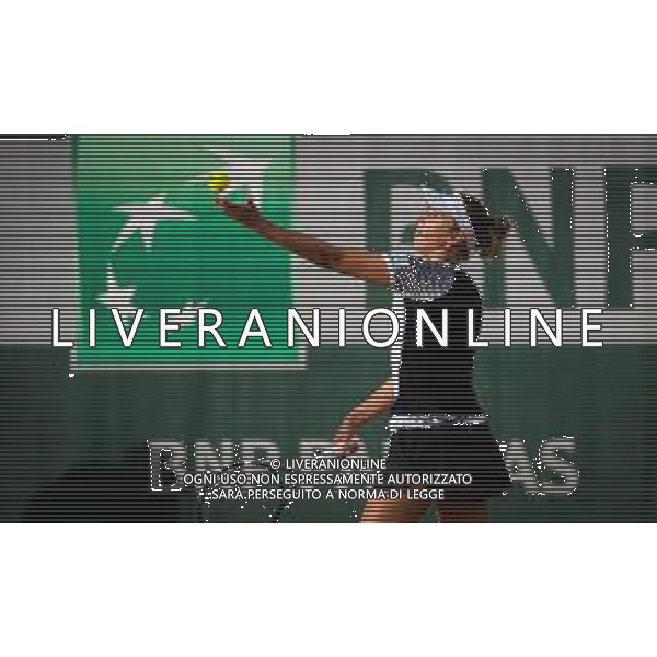 Roland Garros 2020, Grand Slam tournament - Tennis Internationals, 30 September 2020 Roland Garros stadium, paris, france, Italy Photo showing: Elise Mertens of Belgium in action @LM/DPPI/DPPI/Rob Prange AG ALDO LIVERANI SAS