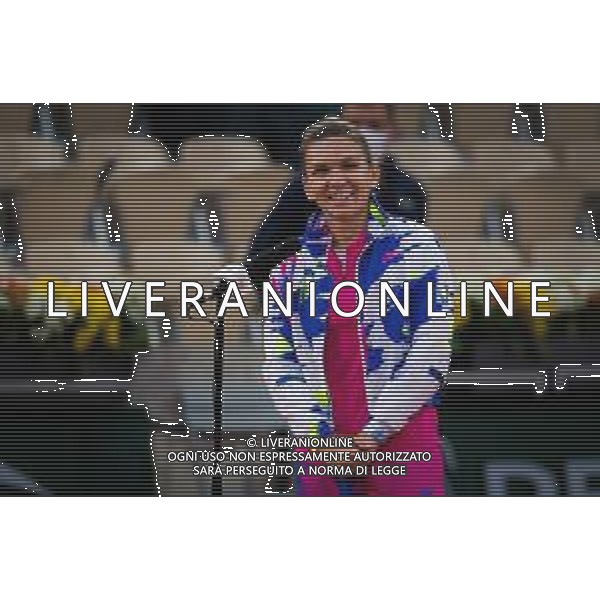 Roland Garros 2020, Grand Slam tournament - Tennis Internationals, 30 September 2020 Roland Garros stadium, paris, france, Italy Photo showing: Simona Halep of Romania after her victory against Irina-Camelia Begu of Romania @LM/DPPI/DPPI/Rob Prange AG ALDO LIVERANI SAS