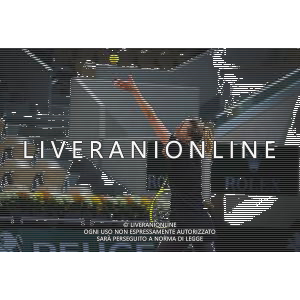 Roland Garros 2020, Grand Slam tournament - Tennis Internationals, 30 September 2020 Roland Garros stadium, paris, france, Italy Photo showing: Aliaksandra Sasnovich of Belarus in action against Caroline Garcia of France @LM/DPPI/DPPI/Rob Prange AG ALDO LIVERANI SAS