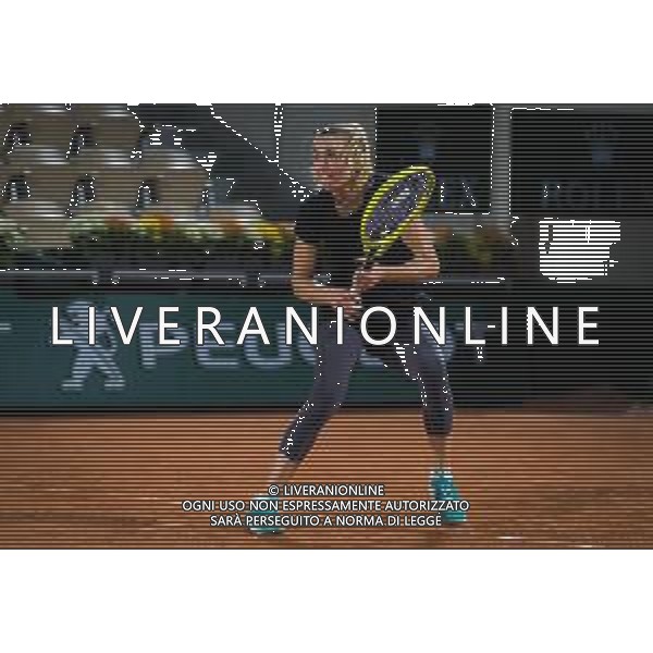 Roland Garros 2020, Grand Slam tournament - Tennis Internationals, 30 September 2020 Roland Garros stadium, paris, france, Italy Photo showing: Aliaksandra Sasnovich of Belarus in action against Caroline Garcia of France @LM/DPPI/DPPI/Rob Prange AG ALDO LIVERANI SAS
