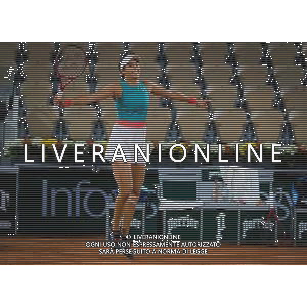 Roland Garros 2020, Grand Slam tournament - Tennis Internationals, 30 September 2020 Roland Garros stadium, paris, france, Italy Photo showing: Caroline Garcia of France celebrates after her victory against Aliaksandra Sasnovich of Belarus @LM/DPPI/DPPI/Rob Prange AG ALDO LIVERANI SAS