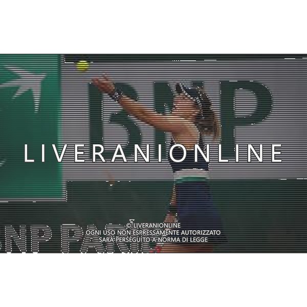 Roland Garros 2020, Grand Slam tournament - Tennis Internationals, 30 September 2020 Roland Garros stadium, paris, france, Italy Photo showing: Nadia Podoroska of Argentina in action against Yulia Putintseva of Kazakhstan @LM/DPPI/DPPI/Rob Prange AG ALDO LIVERANI SAS