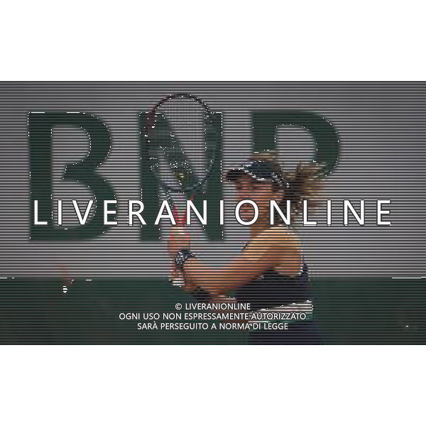 Roland Garros 2020, Grand Slam tournament - Tennis Internationals, 30 September 2020 Roland Garros stadium, paris, france, Italy Photo showing: Nadia Podoroska of Argentina in action against Yulia Putintseva of Kazakhstan @LM/DPPI/DPPI/Rob Prange AG ALDO LIVERANI SAS