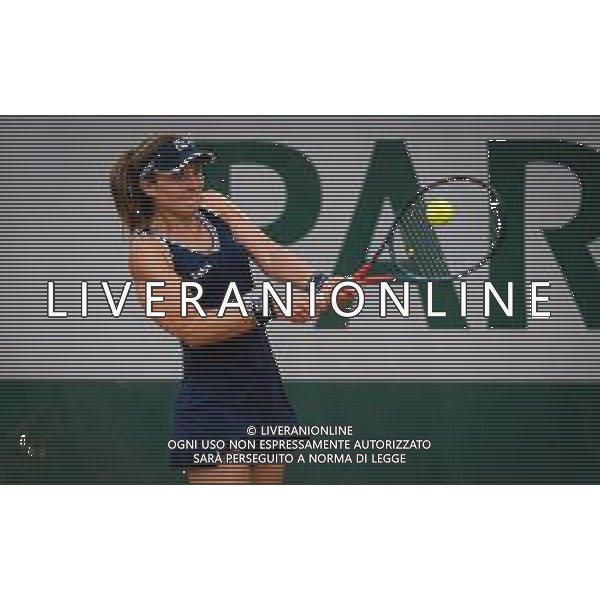 Roland Garros 2020, Grand Slam tournament - Tennis Internationals, 30 September 2020 Roland Garros stadium, paris, france, Italy Photo showing: Nadia Podoroska of Argentina in action against Yulia Putintseva of Kazakhstan @LM/DPPI/DPPI/Rob Prange AG ALDO LIVERANI SAS