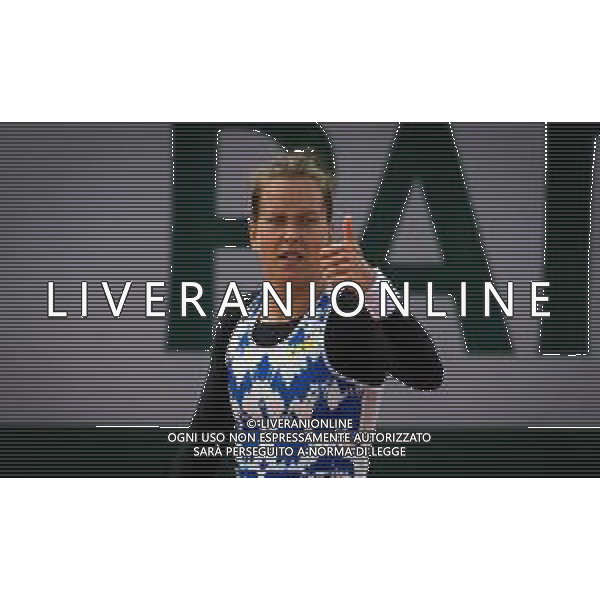 Roland Garros 2020, Grand Slam tournament - Tennis Internationals, 30 September 2020 Roland Garros stadium, paris, france, Italy Photo showing: Barbora Strycova of the Czech Republic in action against Barbora Krejcikova of the Czech Republic @LM/DPPI/DPPI/Rob Prange AG ALDO LIVERANI SAS